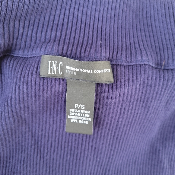 INC International Concepts Turtleneck Top Sz S - Picture 4 of 8